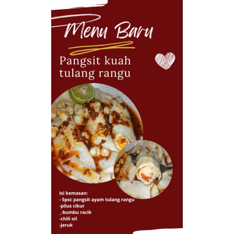 

pangsit kuah tulang rangu