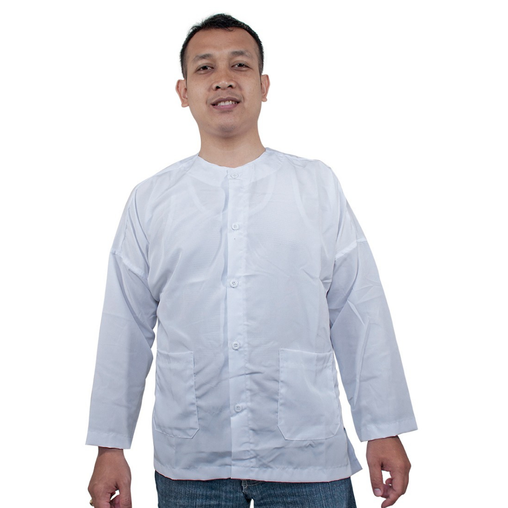 KOKO PUTIH PRIA | Baju Gamis Pria - Java Seven NFC 017 Original