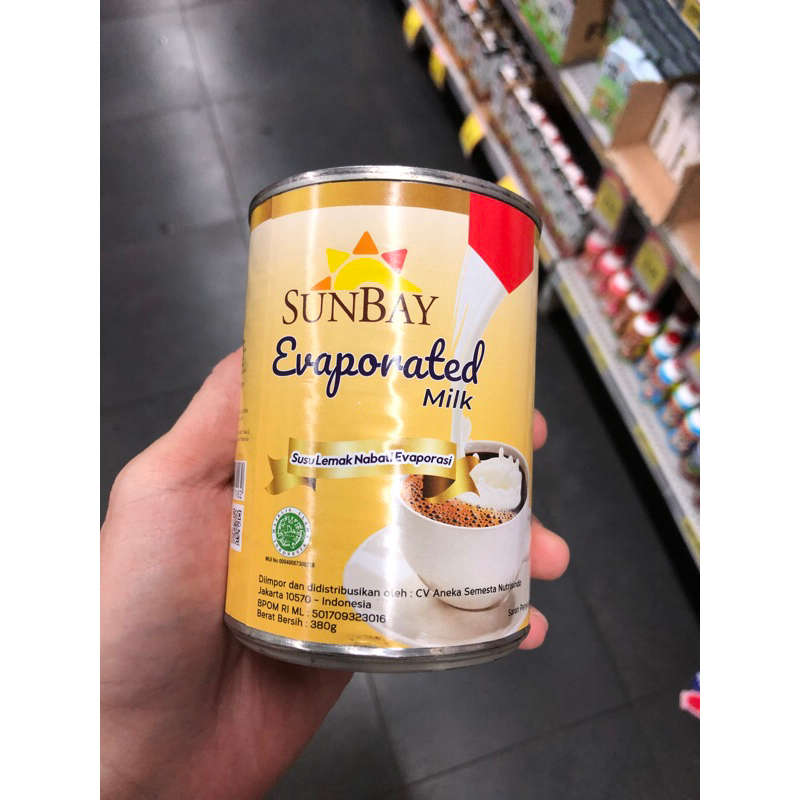 

sunbay susu evaporasi380gr