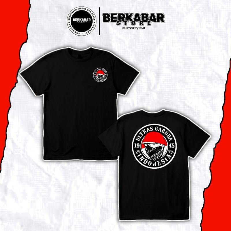 Kaos Ultras Garuda Indonesia/Tshirts Ultras Garuda 1945 •BerkabarStore•
