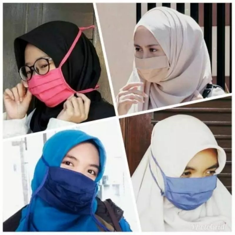 Masker Kain Polos