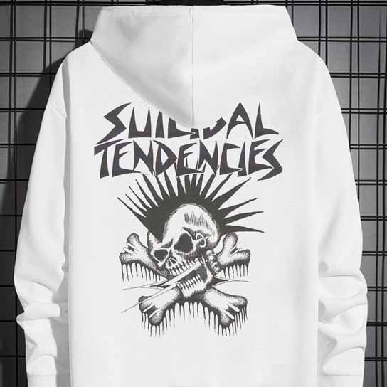 Jaket Hoodie Suicidal Tendencies Bahan Cotton Fleece [Hoodie Jumper & Ritsleting]