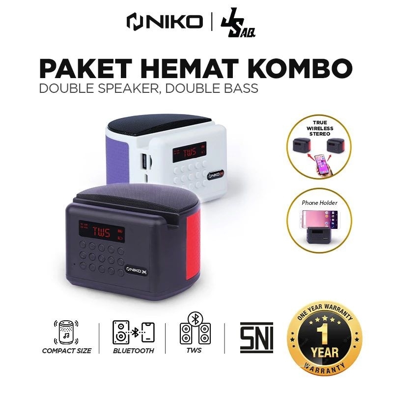 Speaker portable Niko JS-AQ