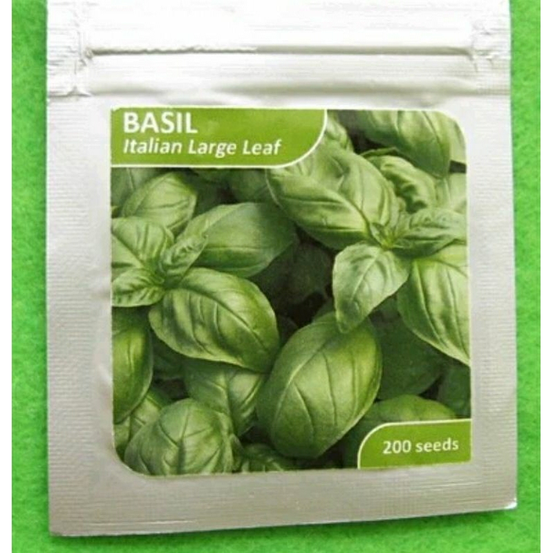 

Benih Basil Italian Large Leaf Import Pack