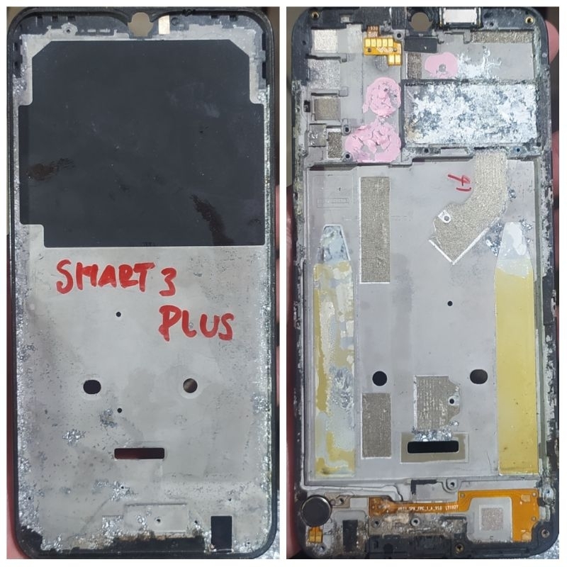 Frame lcd infinix smart 3 plus original