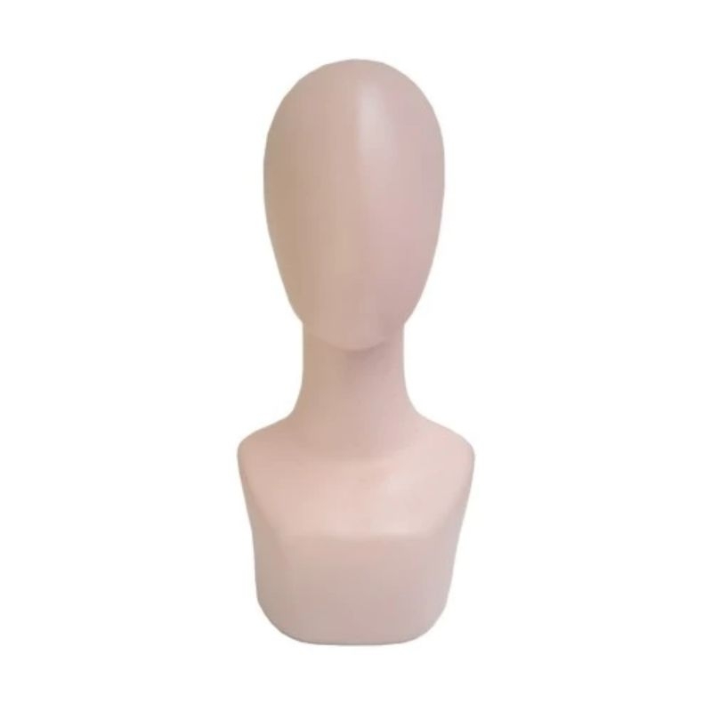Patung Manekin Kepala Plastik Alien Dewasa / Patung Kepala Dewasa / Patung Hijab