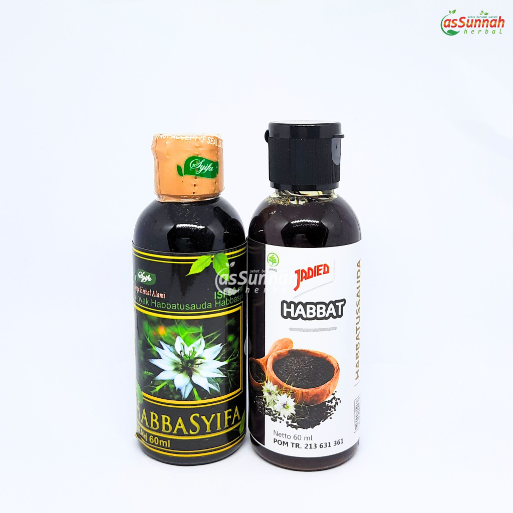 MINYAK HABBATUSSAUDA HABBASYIFA DAN JADIED HABBAT 60 ML