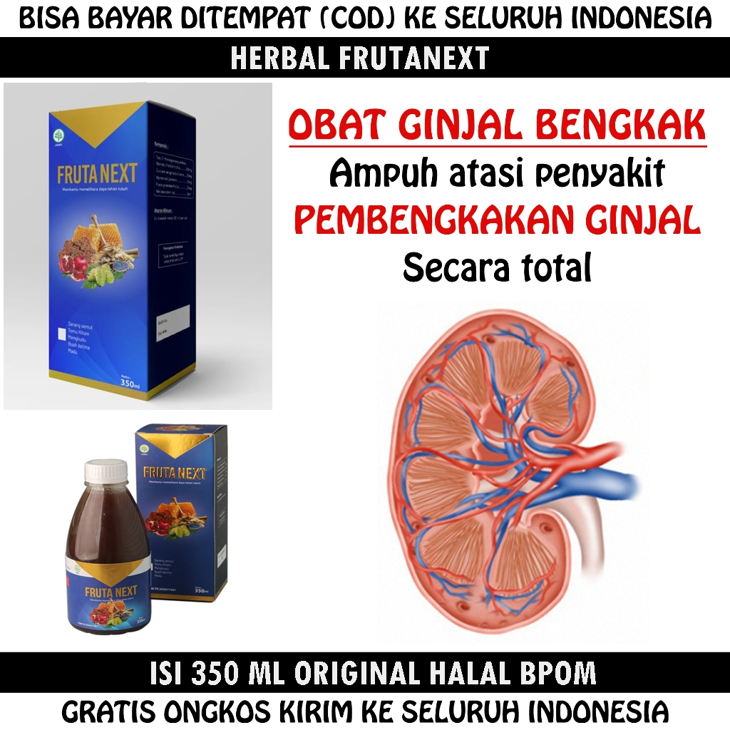 

Frutanext Obat Ginjal Bengkak, Pembengkakan Pada Ginjal Herbal Original Paling Ampuh Untuk Anak Dan Dewasa Tanpa Operasi