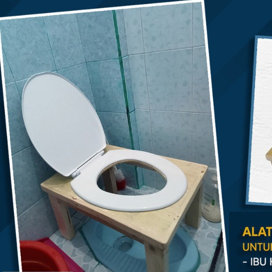 WC TOILET DUDUK KAYU CLOSET WC DUDUK KAYU PORTABLE