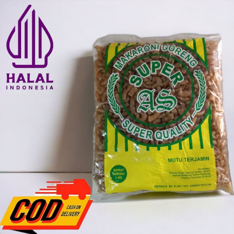 

Makaroni As super makaroni sepat/Di goreng/sangrai