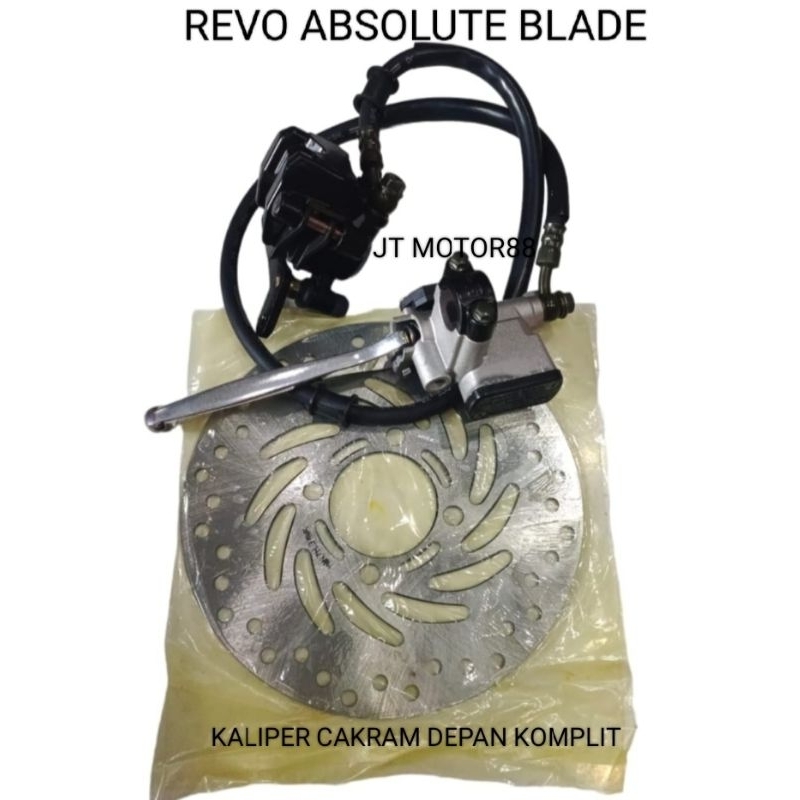 KALIPER CAKRAM DEPAN REVO ABSOLUTE BLADE KOMPLIT