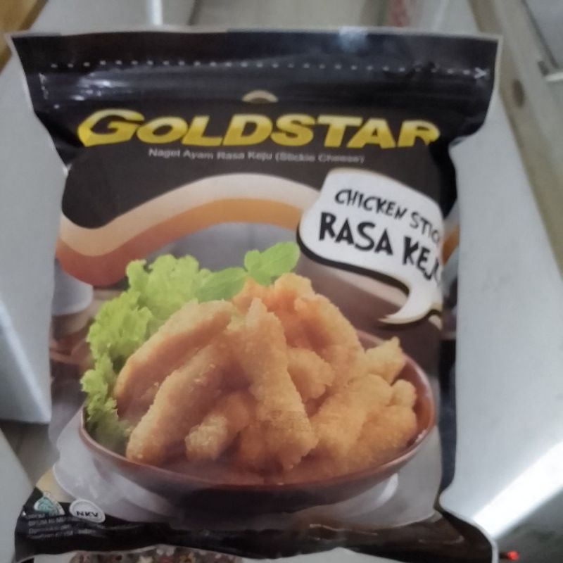 

Goldstar chicken stik keju 500g