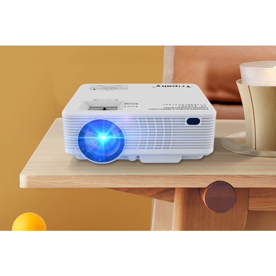 Tripsky T3 Airplay Proyektor 5500 Lumens 1080P Portable Home Theater Proyektor Dukungan Untuk Terhub