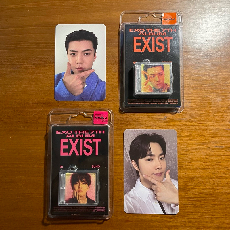 EXO EXIST SMini Ver. Sehun Suho UNSEALED PC Photocard