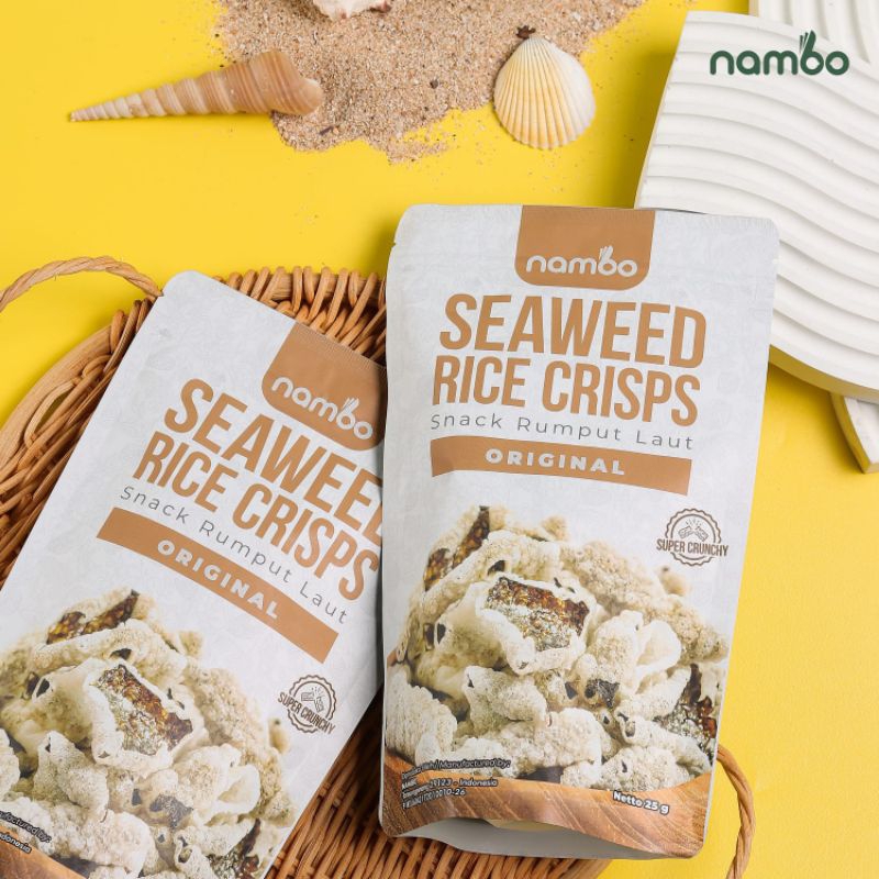 

Nambo Seaweed Rice Crisps Original 25 Gr