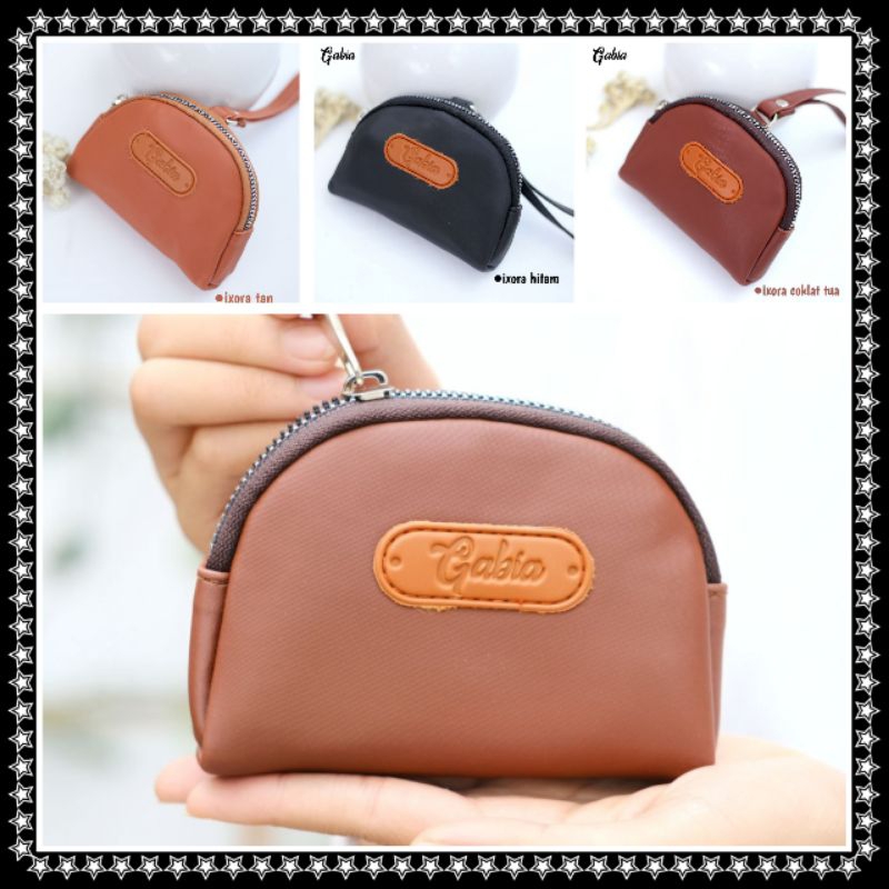 GABIA OFFICIAL || IXORA Dompet Koin Chocoly Anti Air