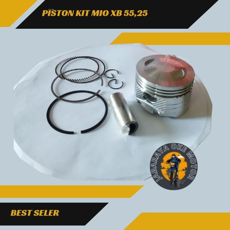 PISTON KIT MIO XB 55,25 ( SIZE 175 ) RKN RIKEN