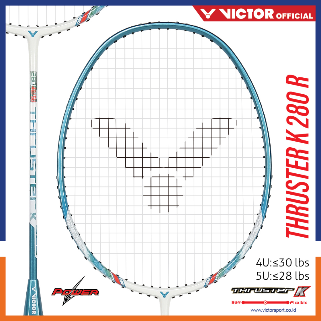 VICTOR Raket Badminton Thruster K 280 R / Thruster K 280 R