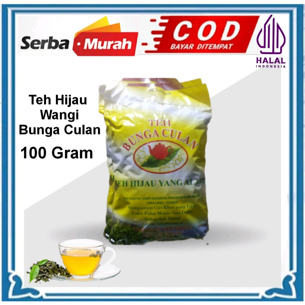 

TEH BUNGA CULAN TEH HIJAU YAANG ALAMI 100 GRAM