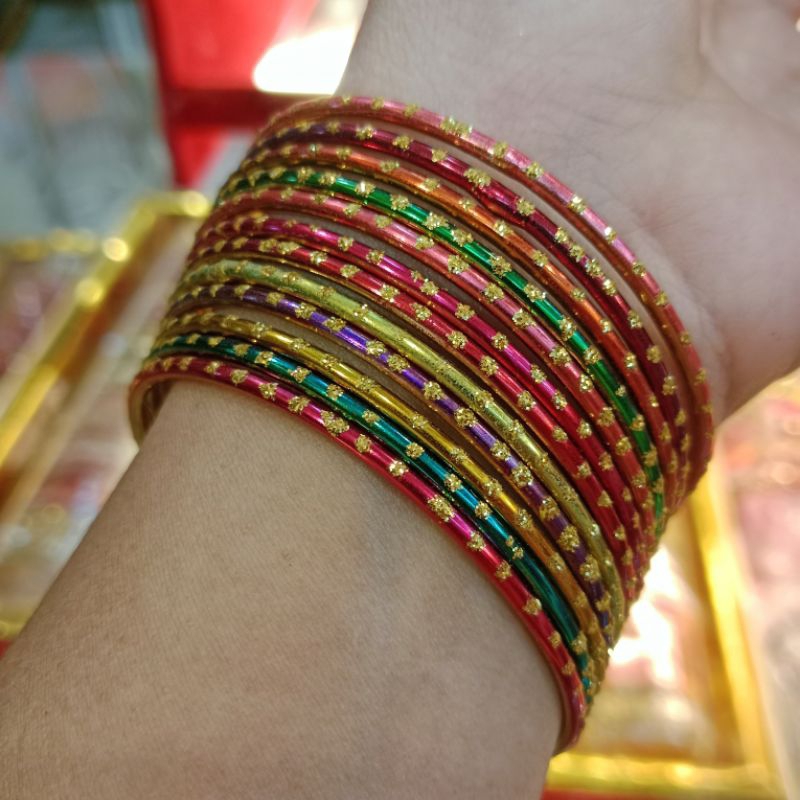 gelang warna warni ori india