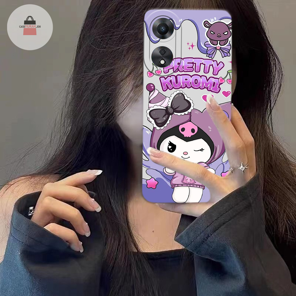 CM_Id8 Case Handphone Oppo A58 5G Fashion New K4rtun R0r06  30 Cesing Hp,condom hp pelindung hp Case