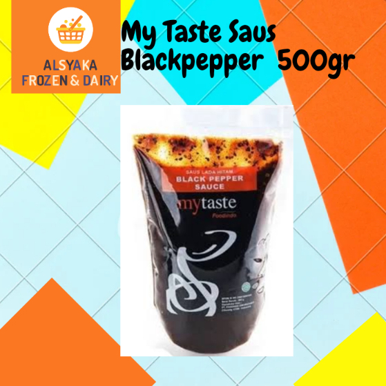 

MY TASTE Saus Barbeque BBQ/ Blackpepper 500gr