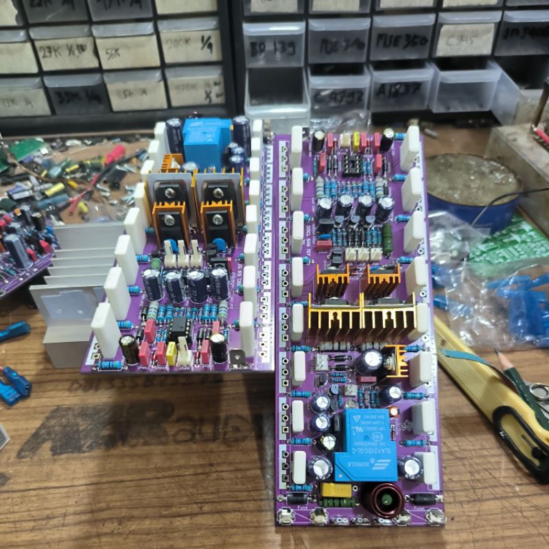 KIT DRIVER POWER AMPLIFIER SOCL 506 TEF 8 SET FINAL DOBEL LAYER