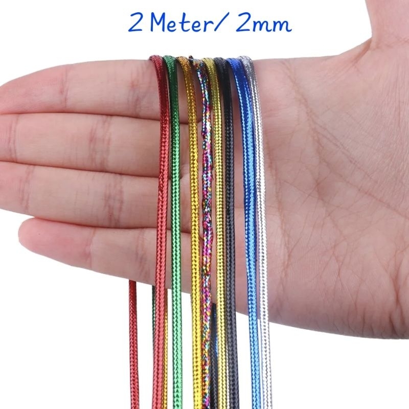 Bulu Mutiara Plintir✓  Benang Kilat Firelock | Benang KENZI RAINBOW LINE ✓ Bulu Mutiara Aurora Threa