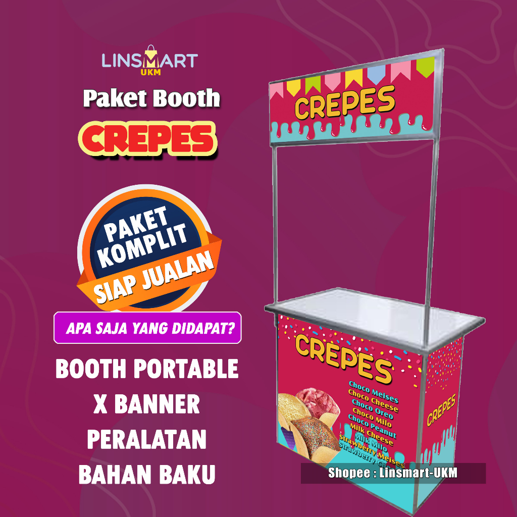 

Paket Usaha Murah CUSTOM Crepes