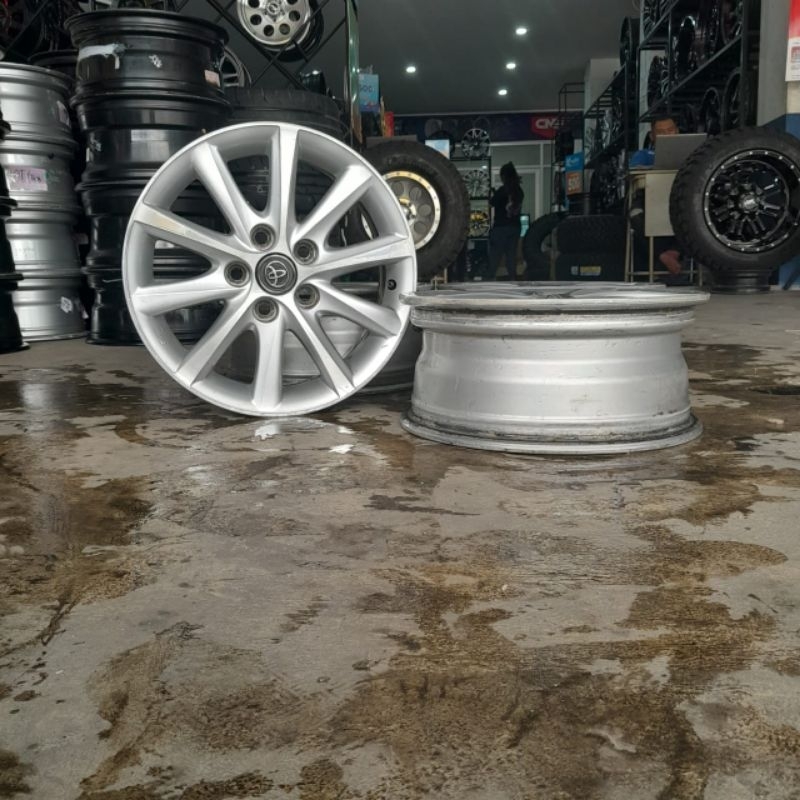 velg bekas camry r16 velg copotan toyota camry - velg standar camry murah