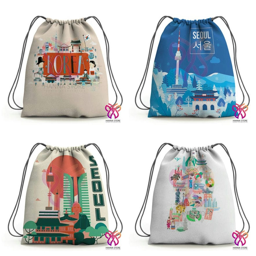 Tas Serut Souvenir Korea Selatan