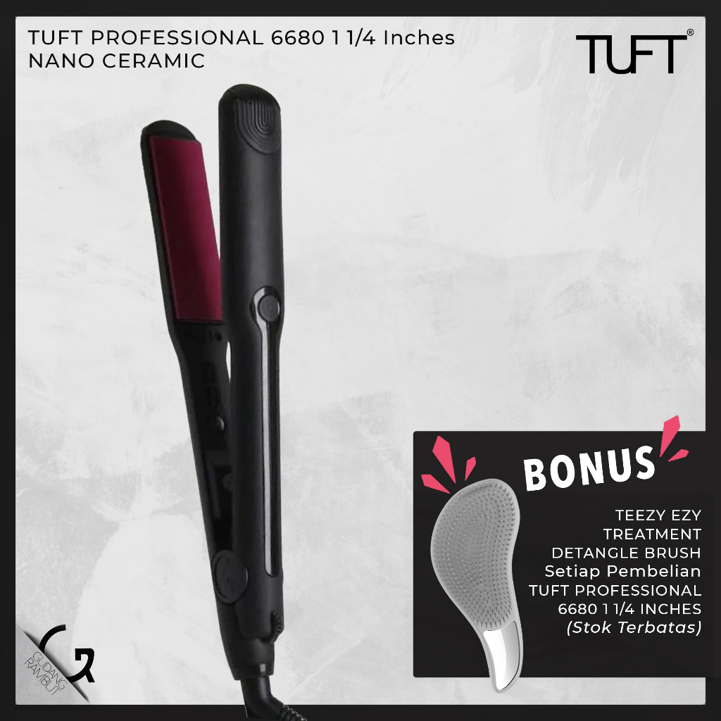 TUFT Professional 6680 - 1 1/4 Inch Nano Ceramic - Catokan
