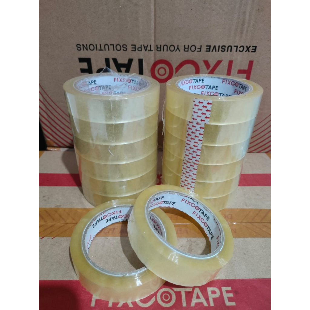 

ISOLASI 1 INCH 24MM X 90 YARD FIXCO TAPE / SATUAN