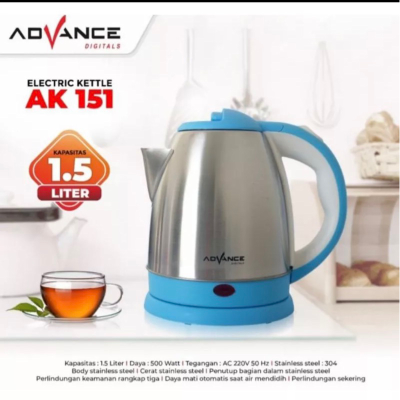 kettle listrik advance ak-151