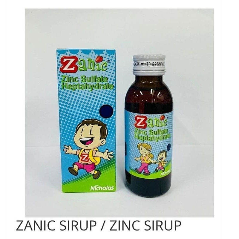 Zanic Zinc Sirup 20mg untuk Anak Diare