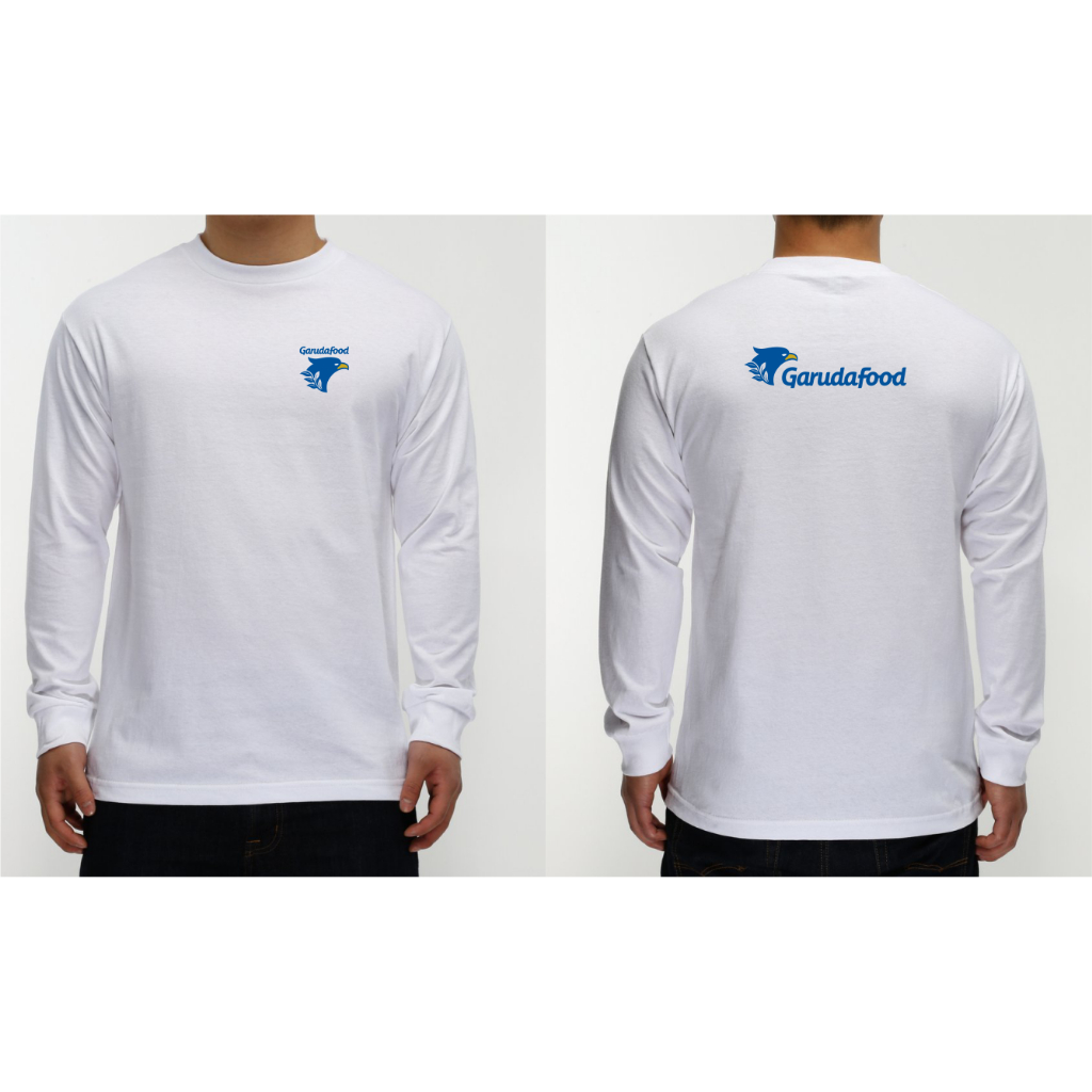 T-SHIRT KAOS GARUDA FOOD LENGAN PANJANG