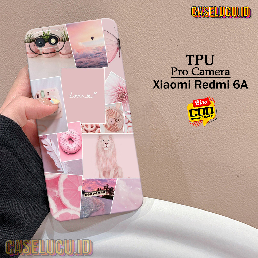 Casing Hp Xiaomi Redmi 6A Terbaru - Fashion Case Aesthetic - Case Xiaomi Redmi 6A - Soft Case Hp Xia