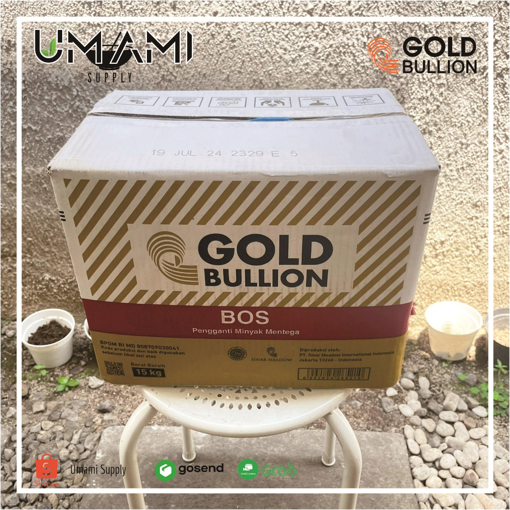 

Gold Bullion - BOS / Butter Oil Substitute - REPACK 500gr