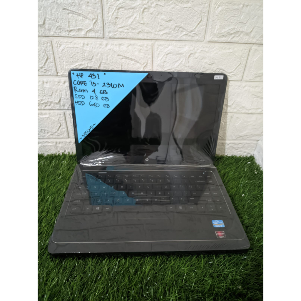 HP 431 CORE I3-2310M RAM 4 GB SSD 128 GB HDD 640 GB 14 INCH (2518)