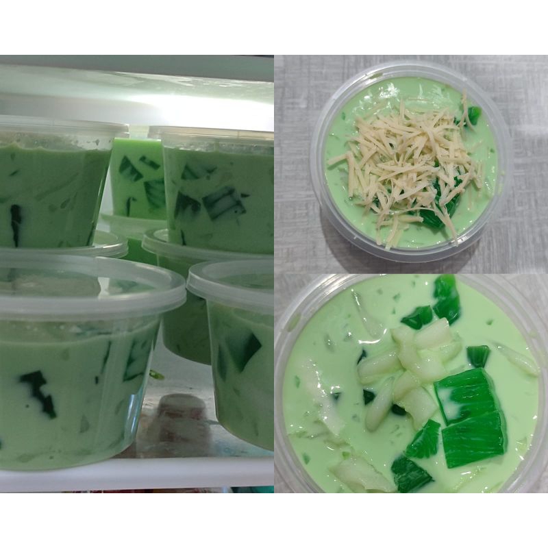 

Buko Pandan Dessert Khas Filipina super creamy cup 300ml