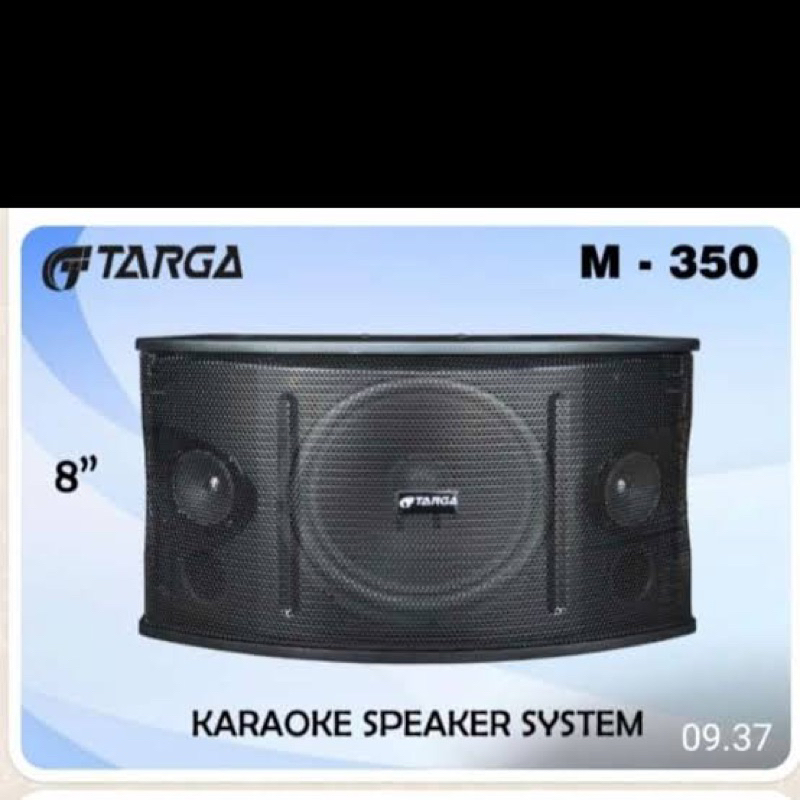 TARGA M 350 SPEAKER KARAOKE 8 Inch TARGA SPEAKER PASIF 8 INCH TARGA SPEAKER PASIF