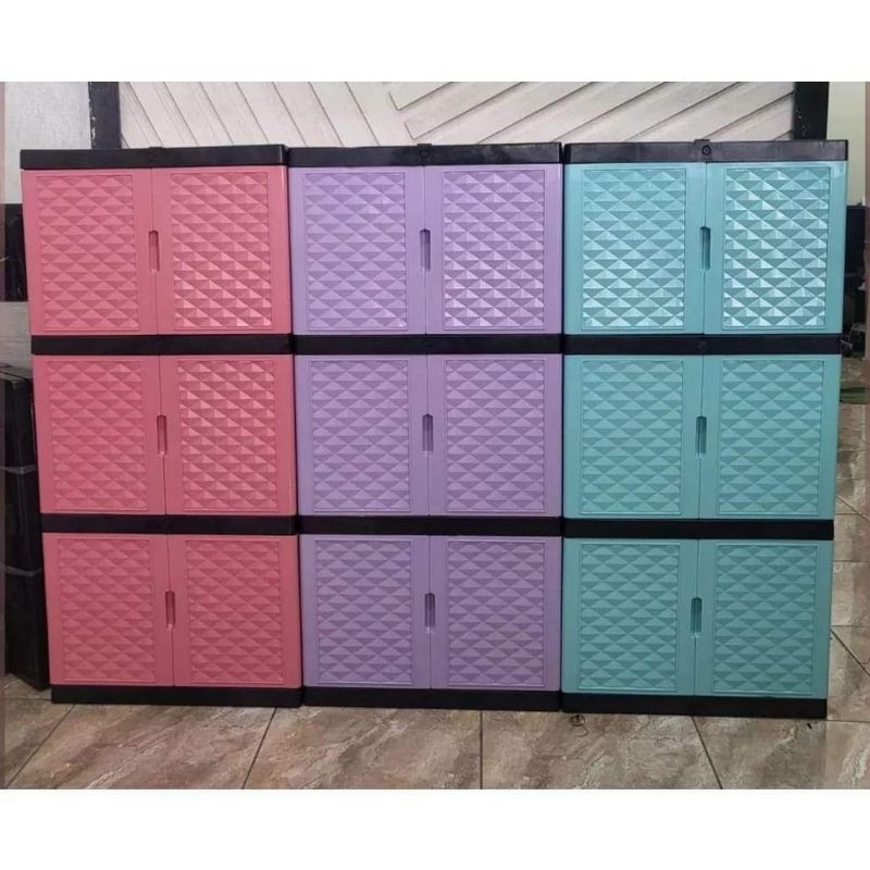 LEMARI PLASTIK / LEMARI 3SUSUN /LEMARI TABITHA