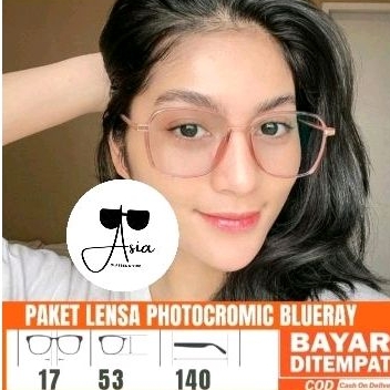 Paket Kacamata Photocromic kode 8829