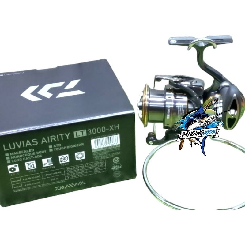 REEL DAIWA LUVIAS AIRITY LT 3000XH NEW 2021 JAPAN | REEL PANCING | REEL SPINNING | ALAT PANCING | GU