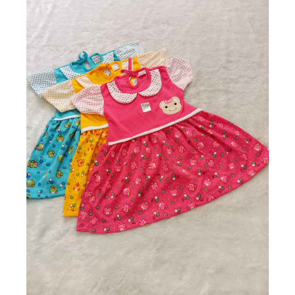Baju bayi setelan baju rok bayi dress bayi perempuan