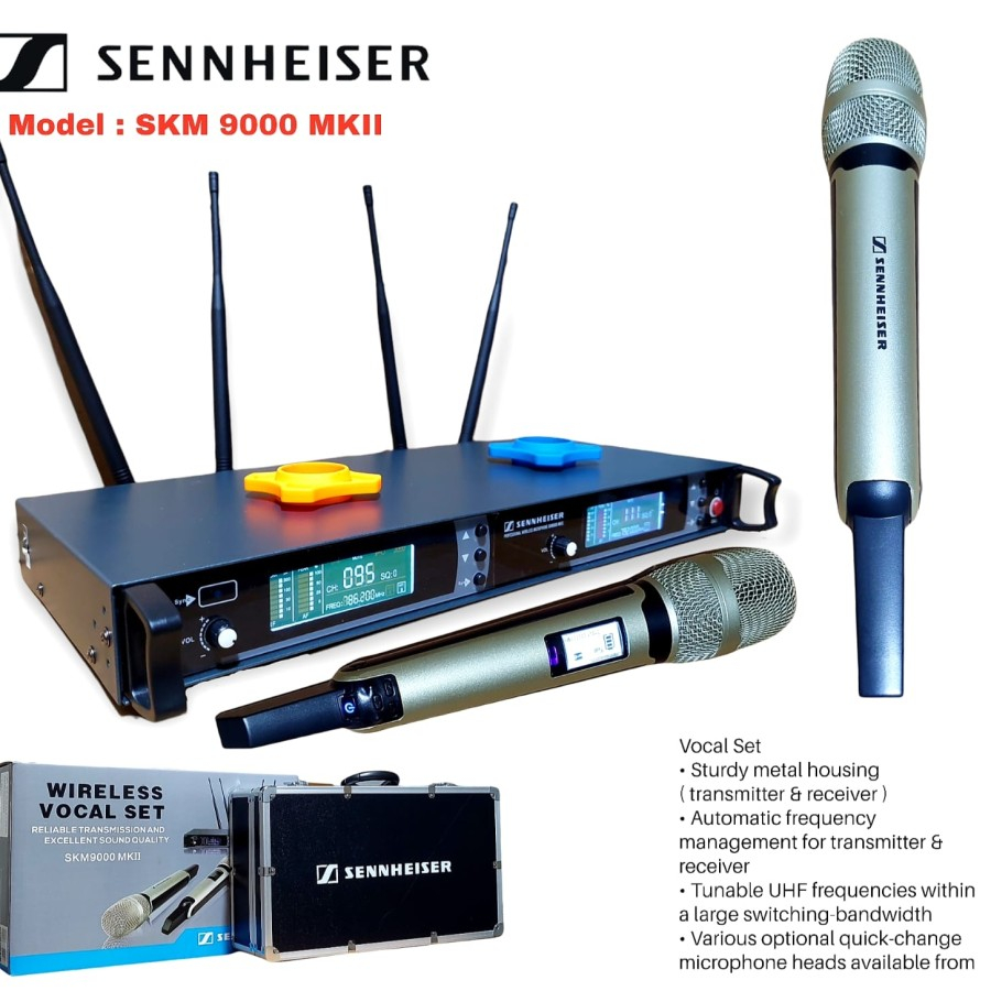 MIC SENNHEISER Sennheiser SKM 9000 / skm9000 FREE KOPER (handheld) Multi Channel