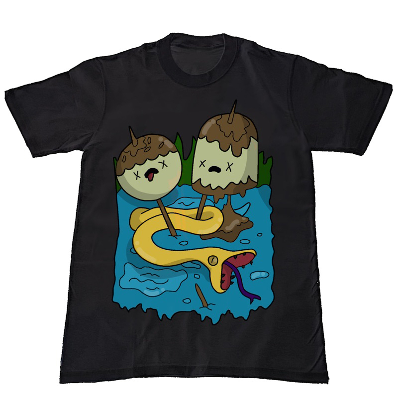 Adventure time Marceline T-Shirt Black DaintyN