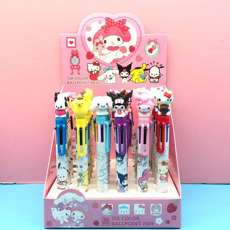 

PULPEN MINI 4 WARNA SANRIO/PULPEN 6 WARNA SANRIO