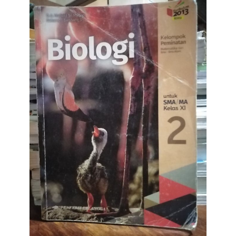 PRELOVED - Biologi Erlangga DA Pratiwi Kelas XI / 11 / 2 SMA Edisi Revisi K 2013