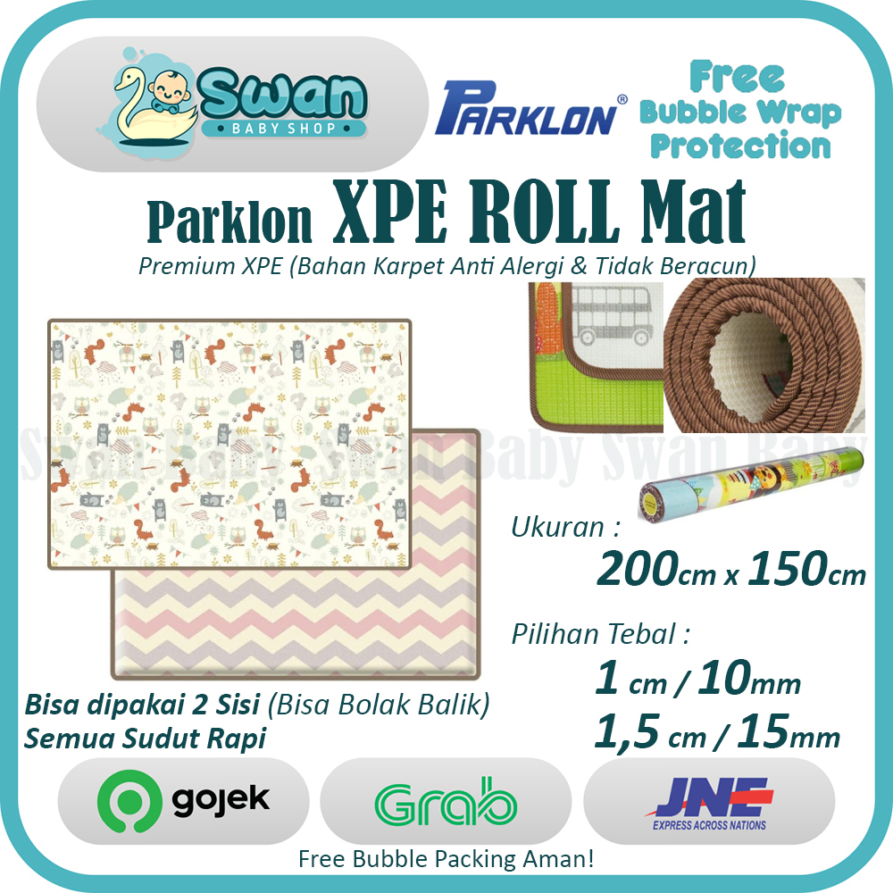 Parklon PE Roll Playmat / Matras Karpet Gulung
